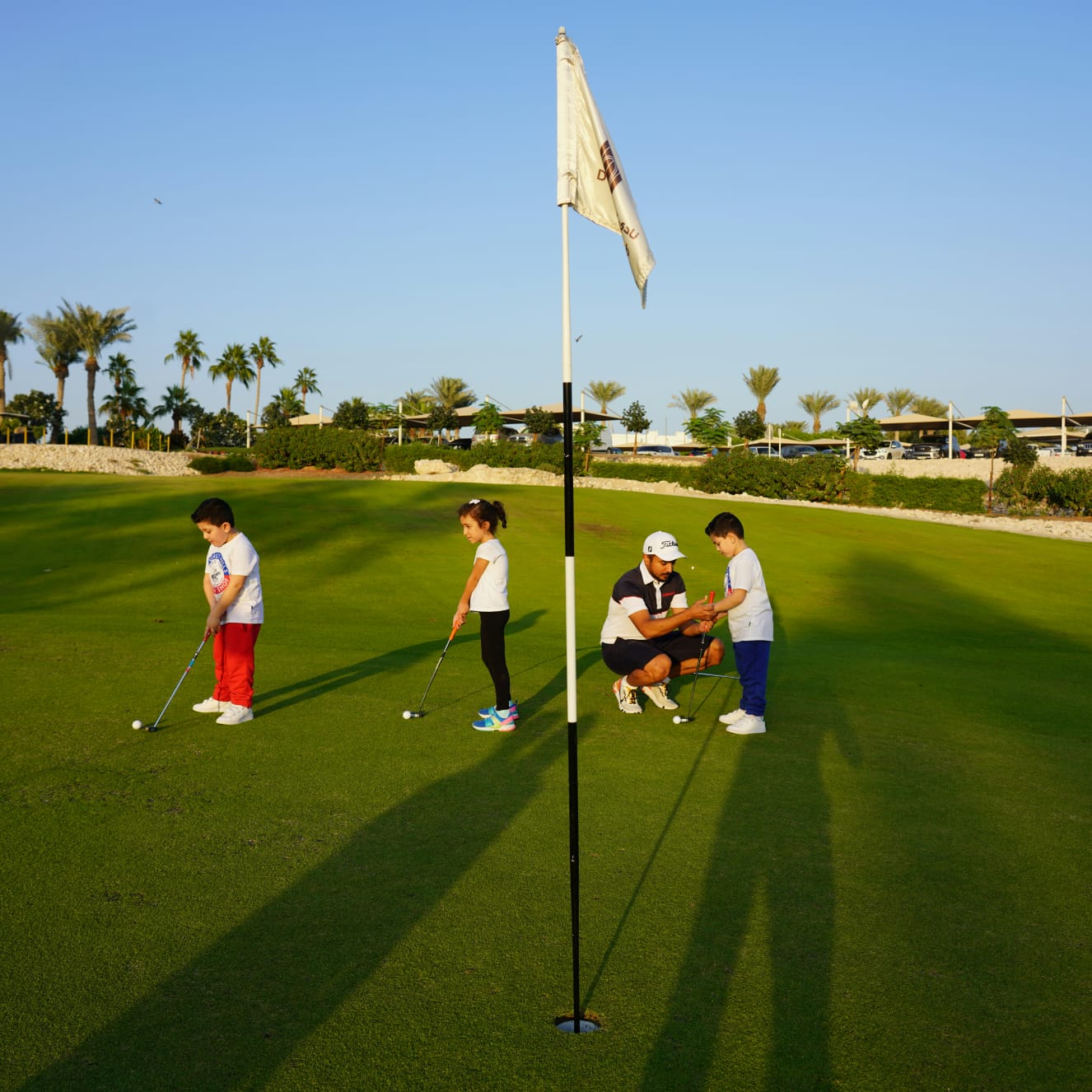 Golf course in Doha